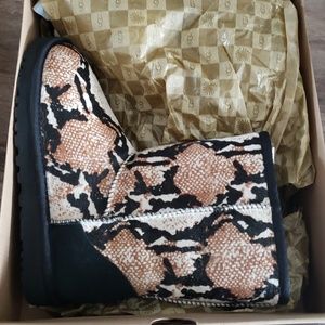 Ugg Classic Short Reptile Calf Hair